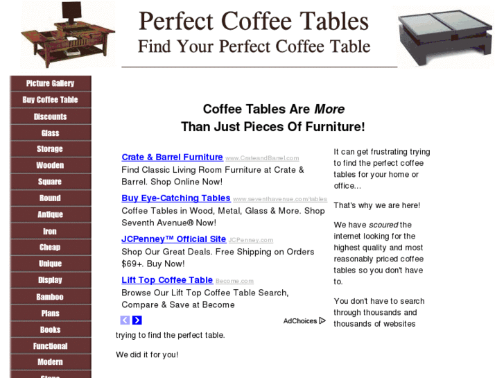 www.perfect-coffee-tables.com