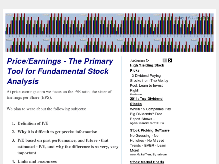 www.price-earnings.com