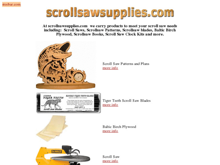 www.scrollsawsupplies.com