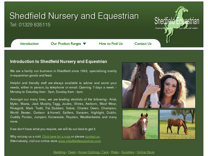 www.shedfieldnurseryandequestrian.com