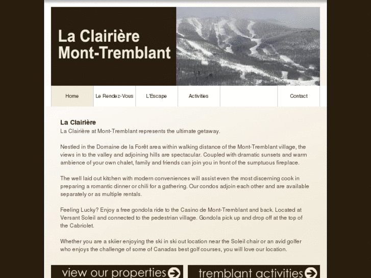 www.tremblant-laclairiere.com