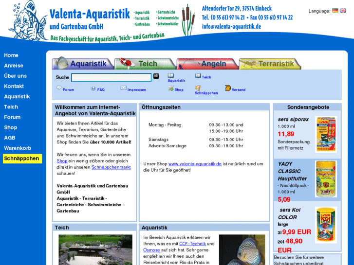 www.valenta-aquaristik.info