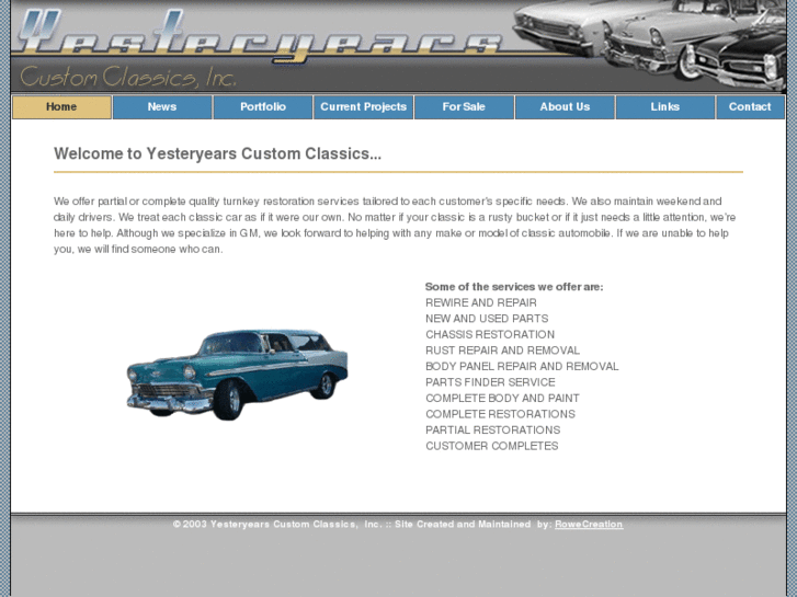www.yesteryearscustomclassics.com