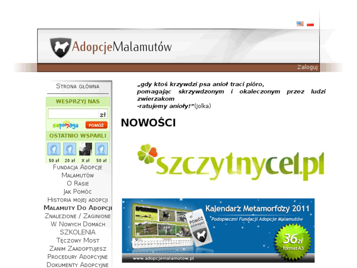 www.adopcjemalamutow.pl