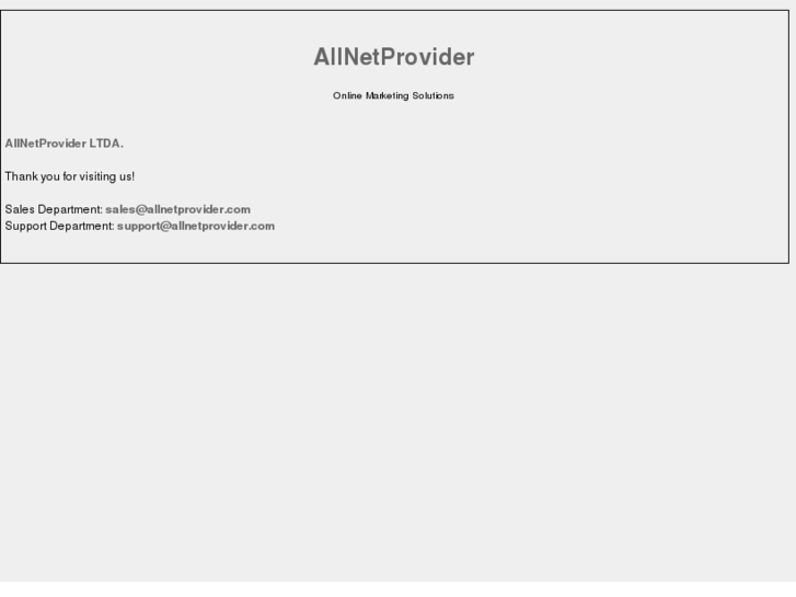 www.allnetprovider.com