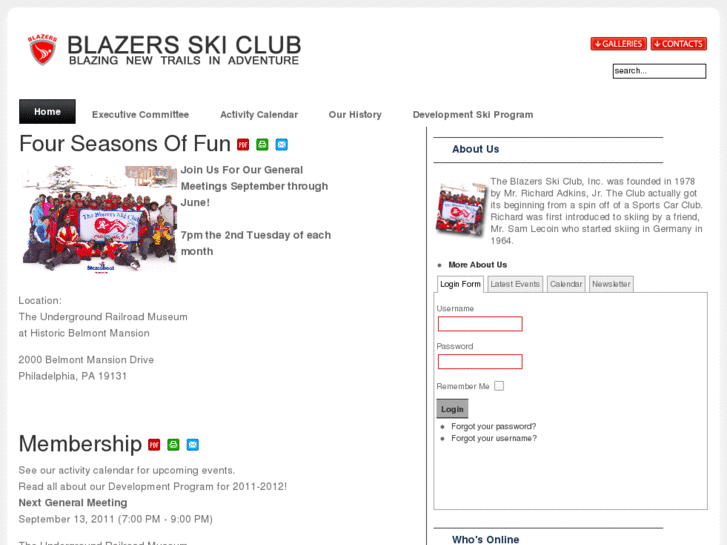 www.blazersskiclub.org