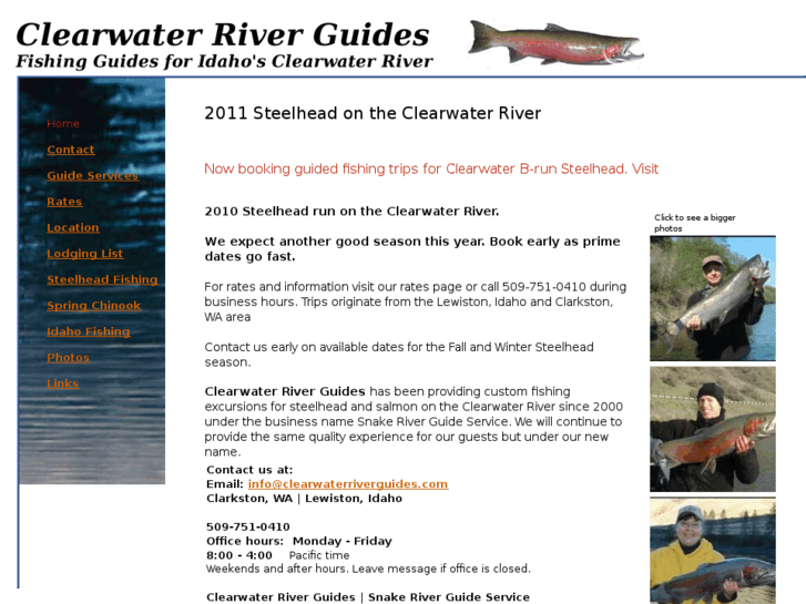 www.clearwaterriverguides.com