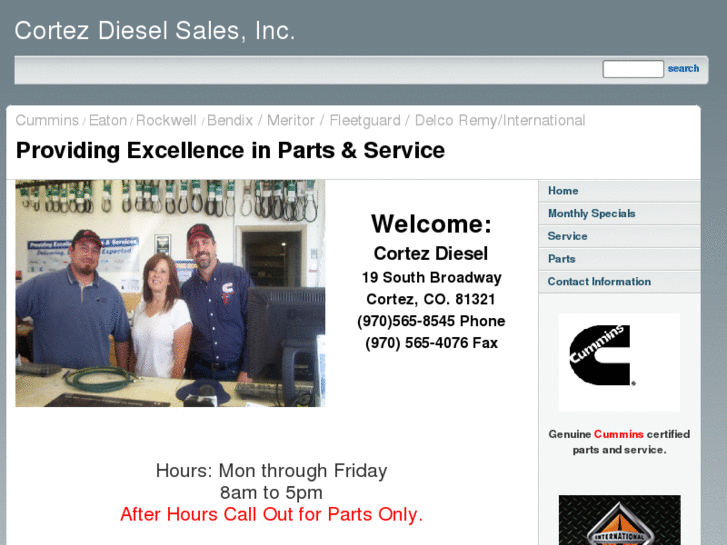 www.cortezdiesel.com