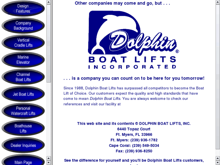 www.dolphinboatlifts.com