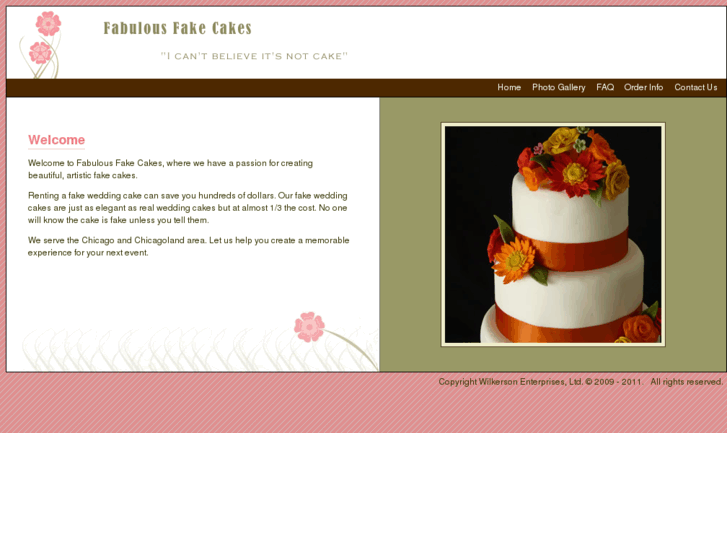 www.fabulousfakecakes.com