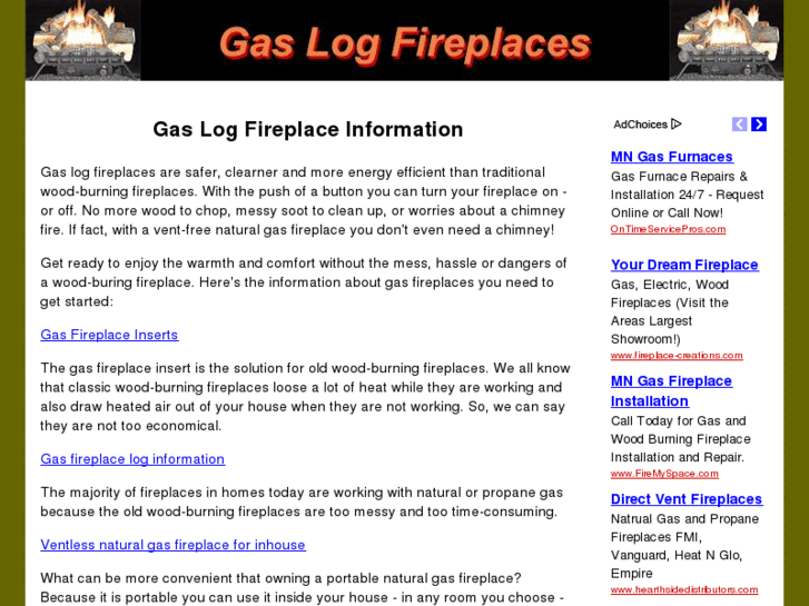 www.gas-log-fireplaces.com