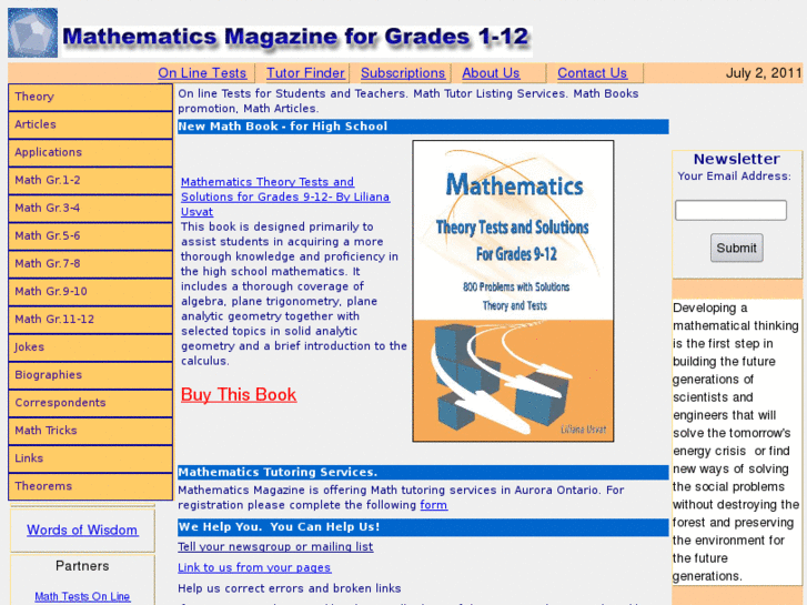 www.mathematicsmagazine.com