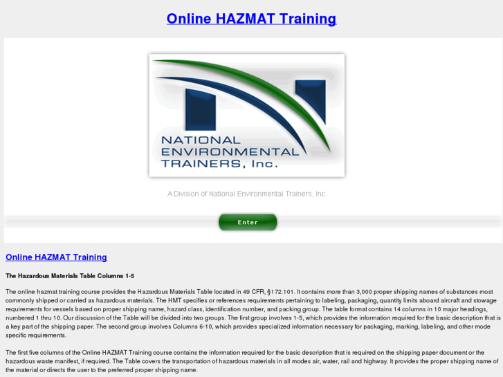 www.onlinehazmattraining.net