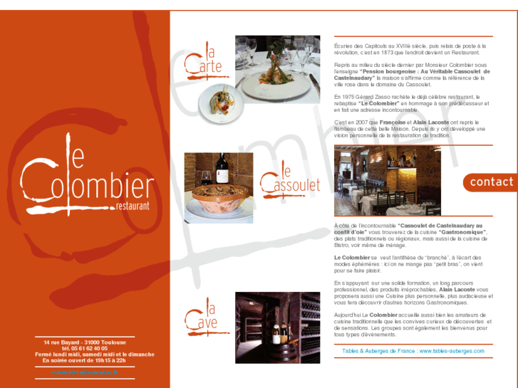 www.restaurant-lecolombier.com