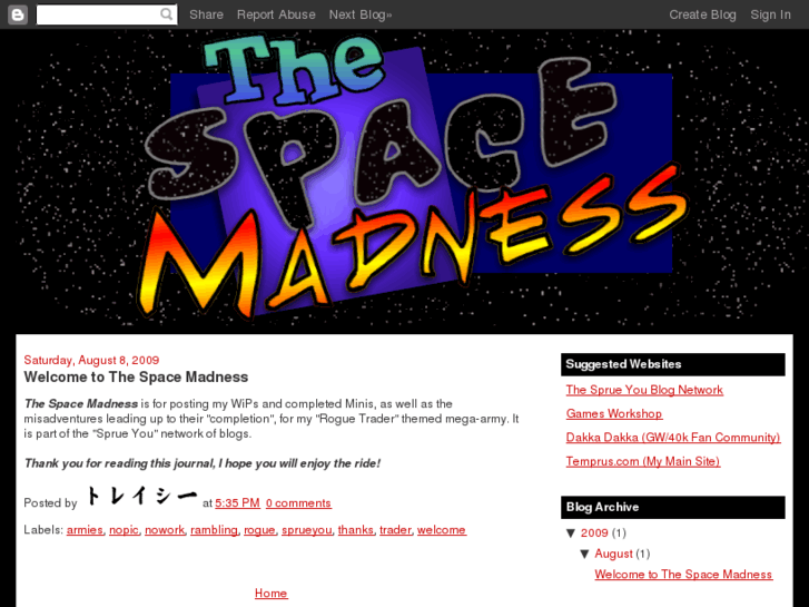 www.thespacemadness.com