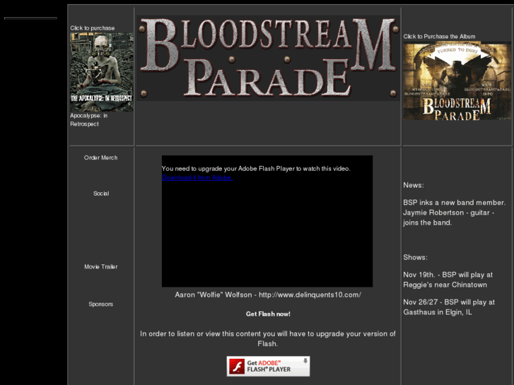 www.bloodstreamparade.com