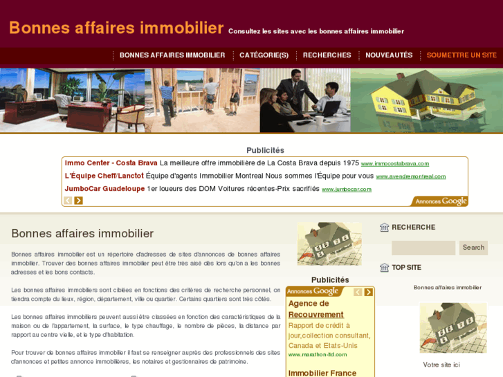 www.bonnesaffairesimmobilier.com