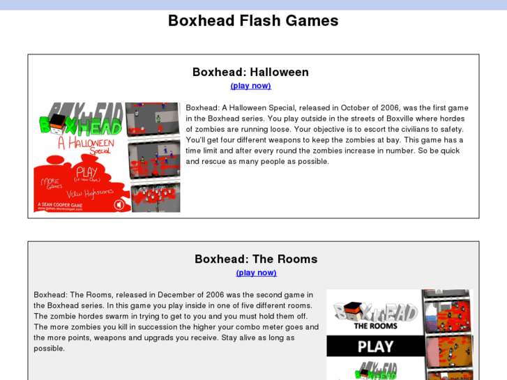 www.boxheadrooms.info