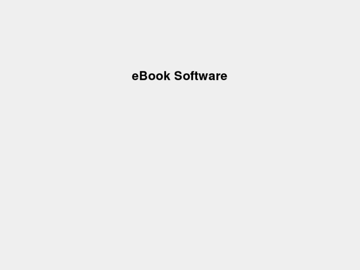 www.ebookssoftware.info