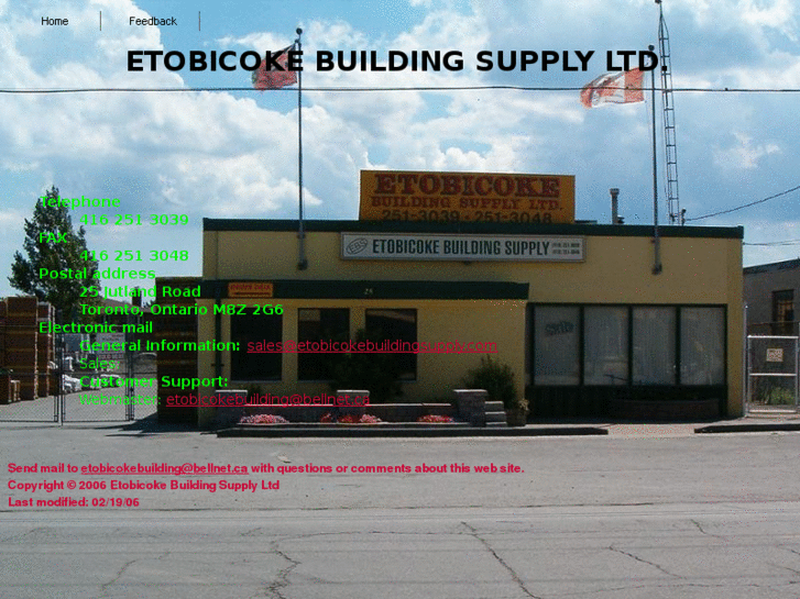 www.etobicokebuildingsupply.com