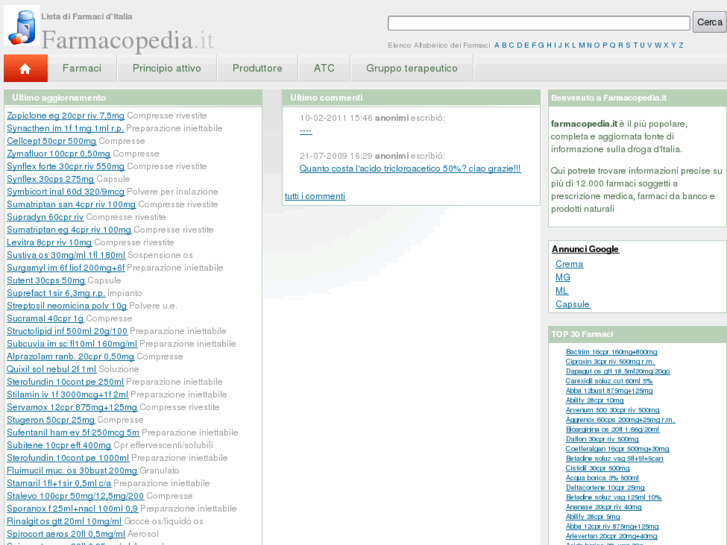 www.farmacopedia.it