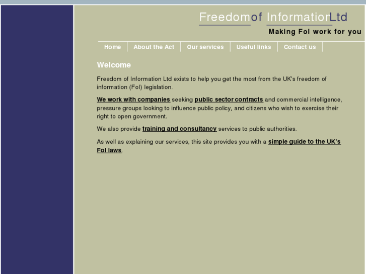 www.freedomofinformation.biz