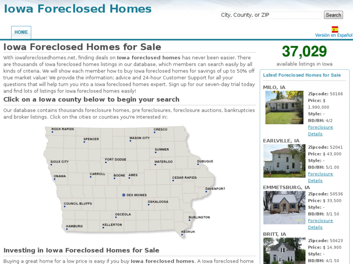 www.iowaforeclosedhomes.net