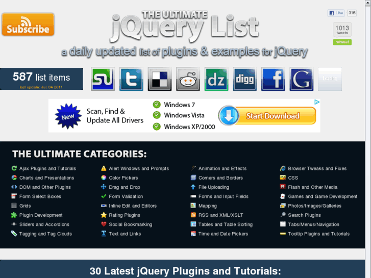 www.jquerylist.com