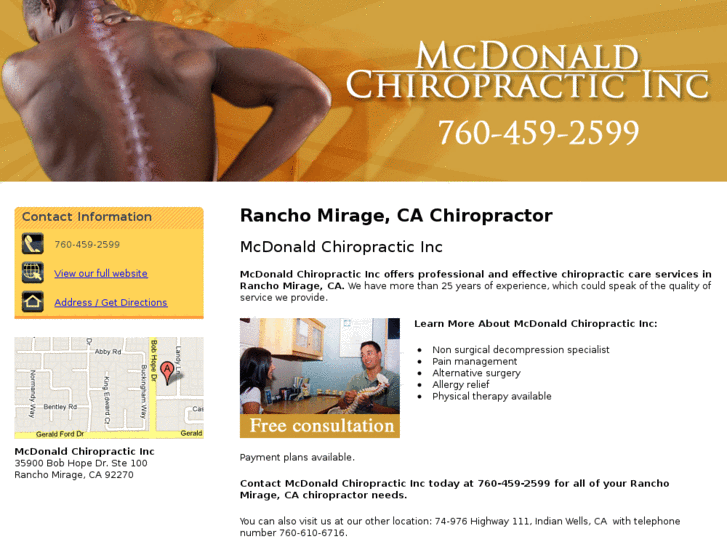 www.mcdonaldbackpainrelief.com