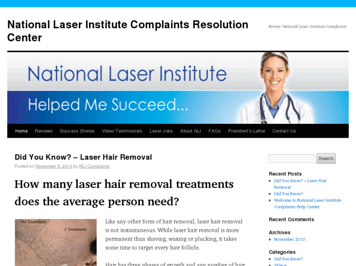 www.nationallaserinstitutecomplaints.com