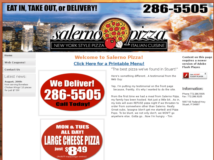 www.salerno-pizza.com