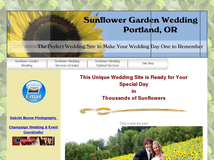 www.sunflowergardenwedding.com