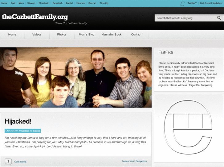 www.thecorbettfamily.org