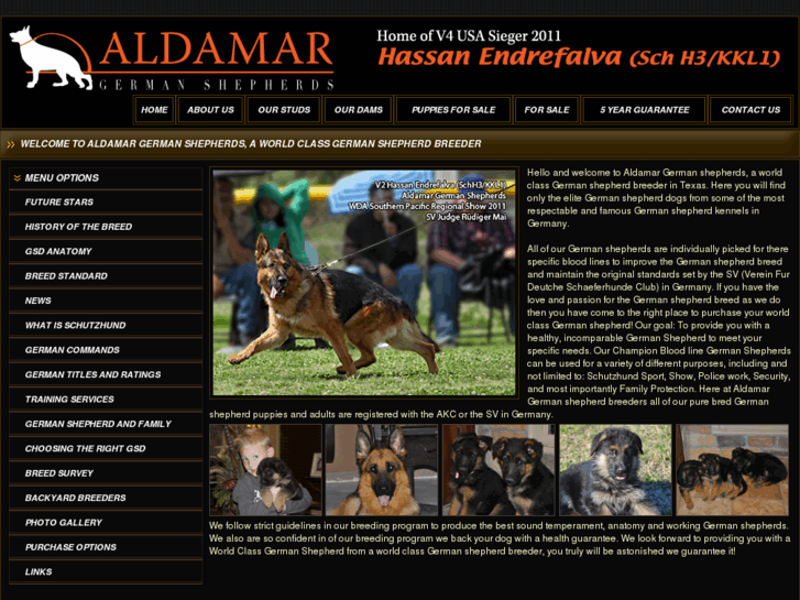 www.aldamargermanshepherds.com