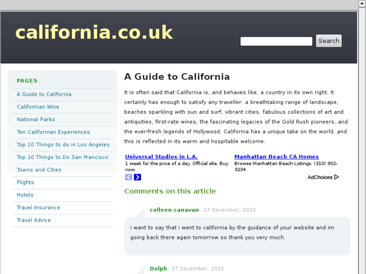 www.california.co.uk