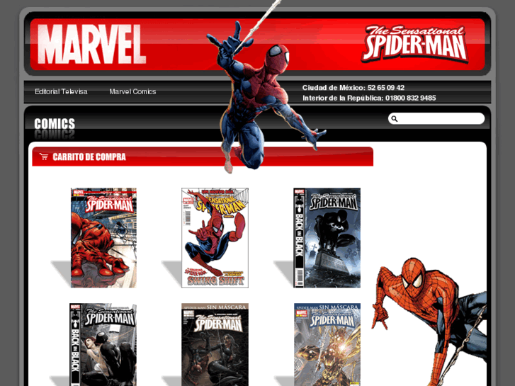 www.comicsensationalspiderman.com