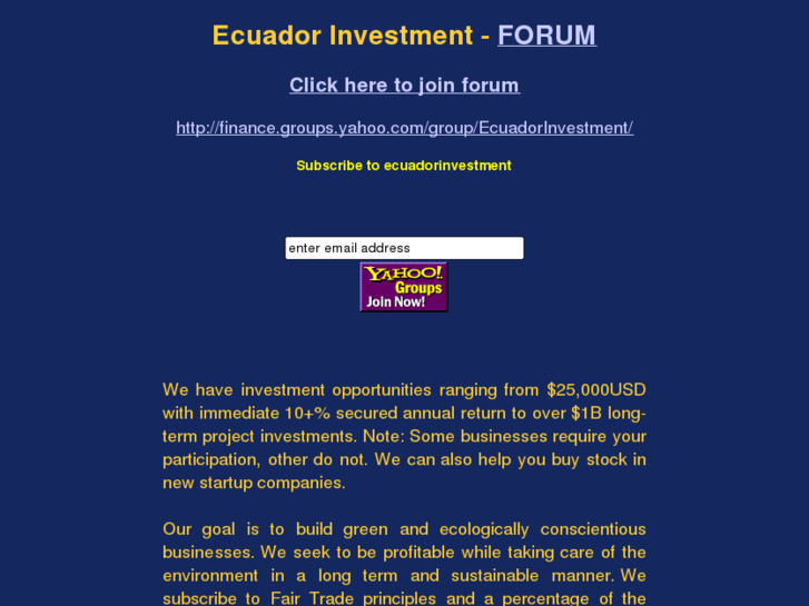 www.ecuadorinvestment.info