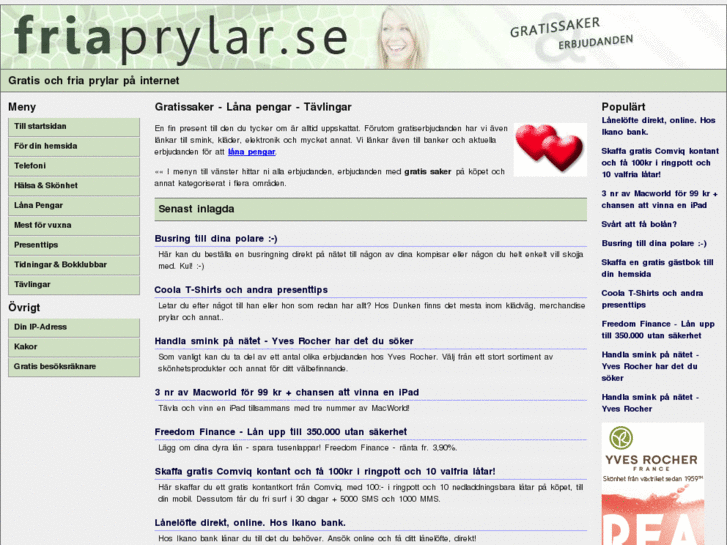 www.friaprylar.se