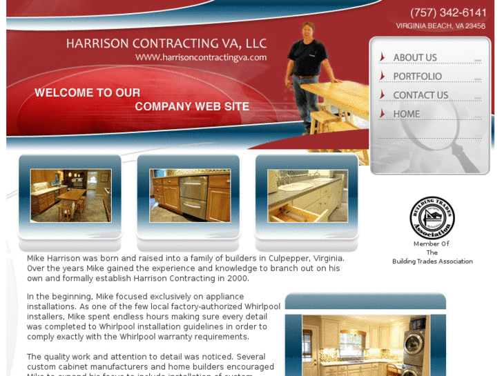 www.harrisoncontractingva.com