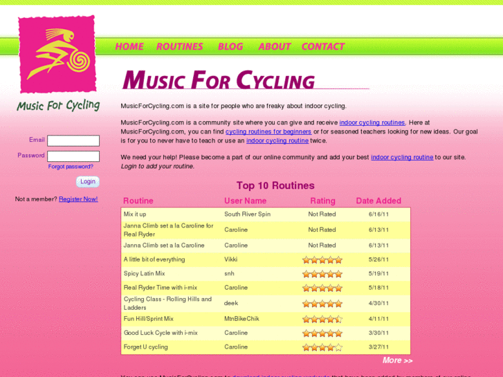 www.musicforcycling.com