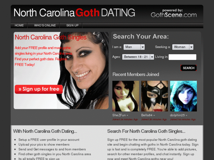 www.northcarolinagothdating.com