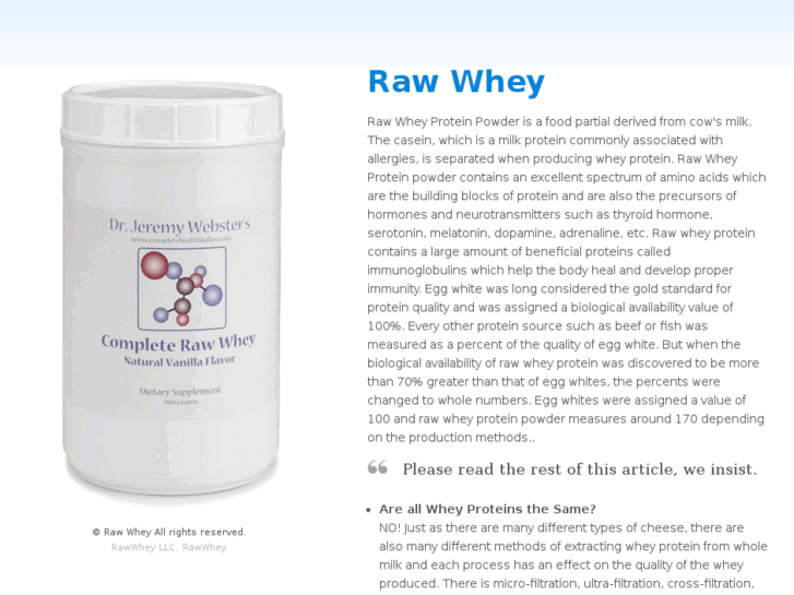 www.rawwhey.com