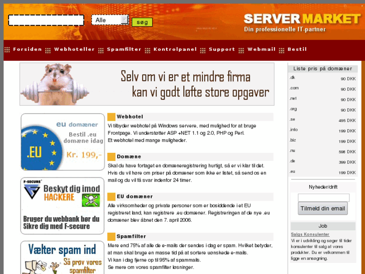 www.servermarket.dk