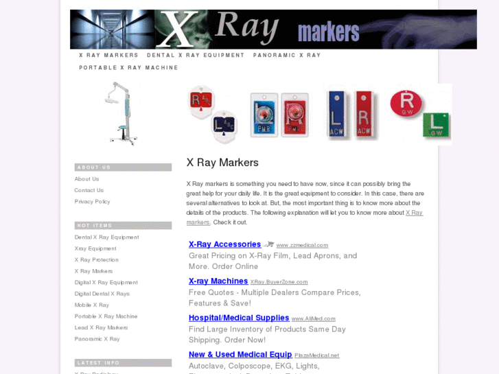 www.xraymarkers.org