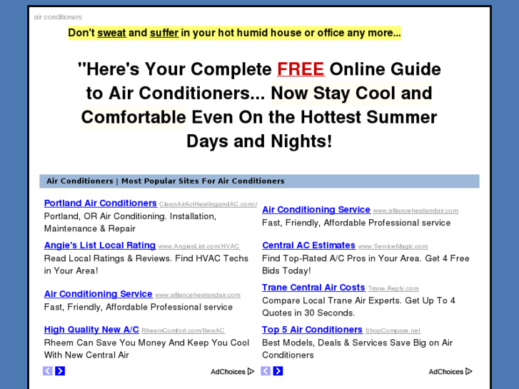 www.yourguidetoairconditioners.com