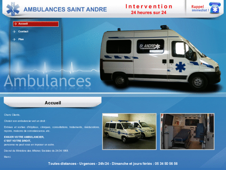 www.ambulances-saint-andre.com