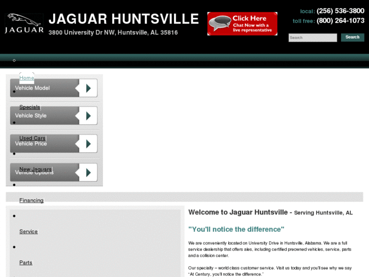 www.centuryjaguarhuntsville.com