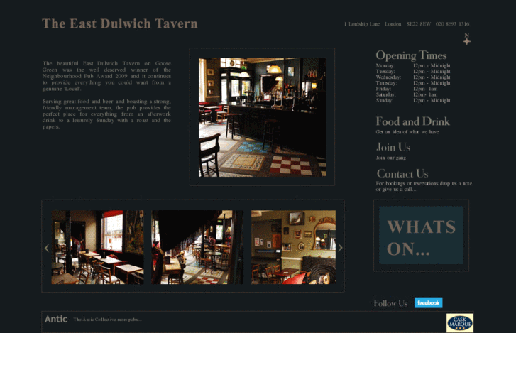 www.eastdulwichtavern.com