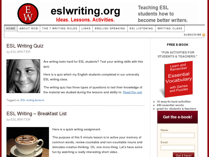 www.eslwriting.org