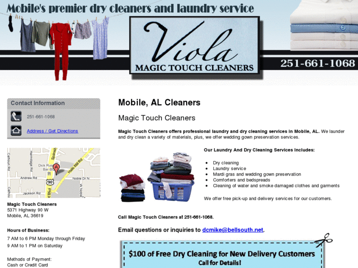 www.magictouchcleanersonline.com
